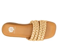 Women's Yellow Box Santai Sandals