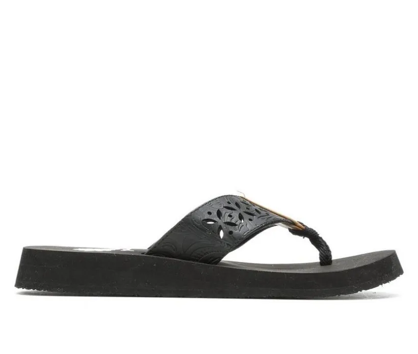 Women's Yellow Box Sharen Flip-Flops