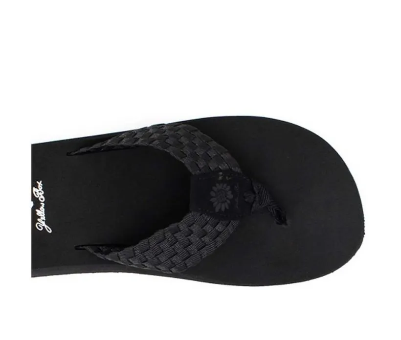 Women's Yellow Box Soleil Flip-Flops