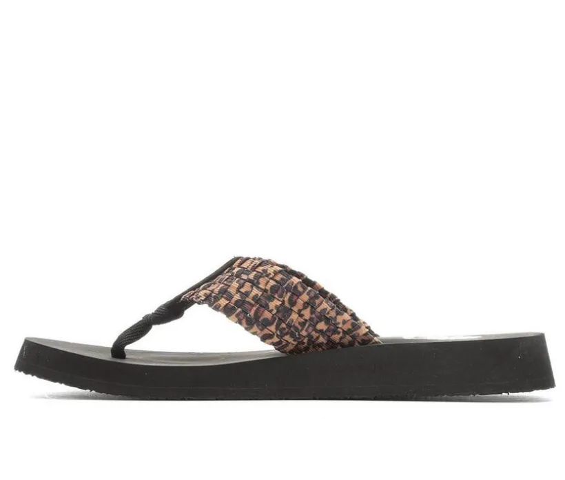 Women's Yellow Box Soleil Flip-Flops