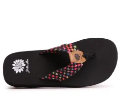 Women's Yellow Box Soleil Flip-Flops