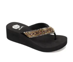 Women's Yellow Box Steffie Flip-Flops