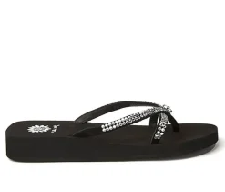Women's Yellow Box Stormy Flip-Flops