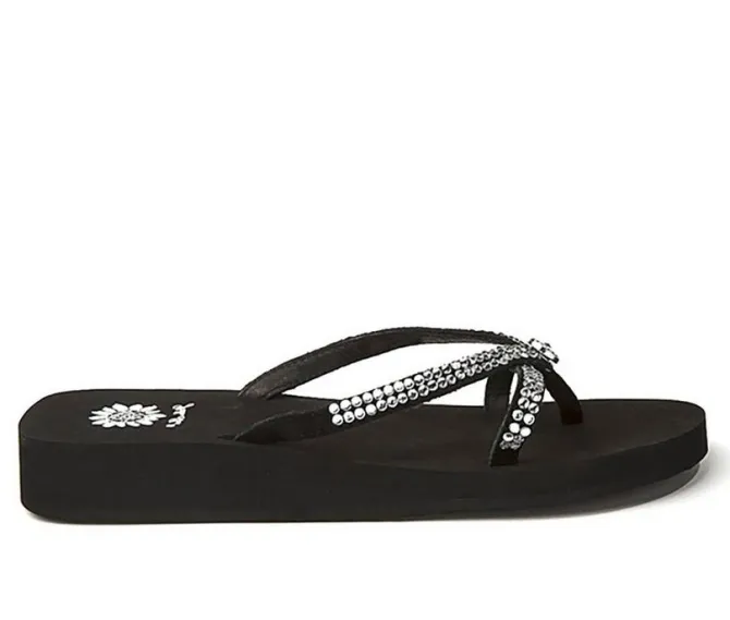 Women's Yellow Box Stormy Flip-Flops