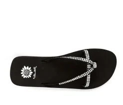 Women's Yellow Box Stormy Flip-Flops