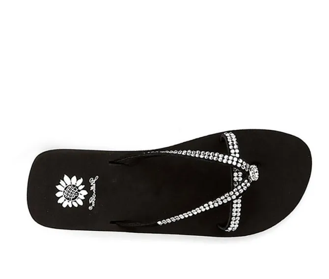 Women's Yellow Box Stormy Flip-Flops