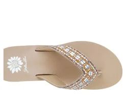 Women's Yellow Box Sunvale Wedge Flip-Flops