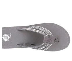 Women's Yellow Box Tania Wedge Flip-Flops