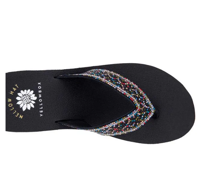 Women's Yellow Box Waneta Wedge Flip-Flops