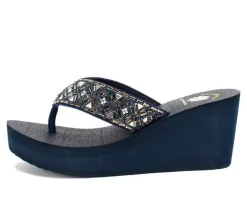 Women's Yellow Box Whittier Flip-Flops