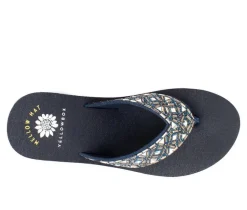Women's Yellow Box Whittier Flip-Flops