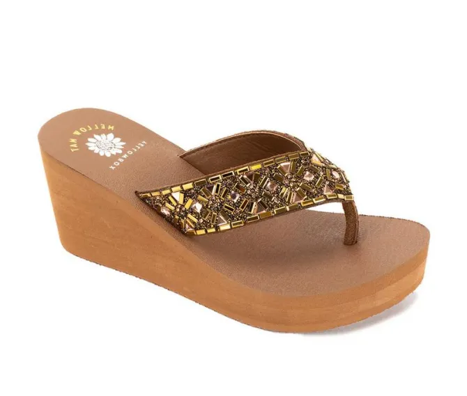 Women's Yellow Box Whittier Flip-Flops