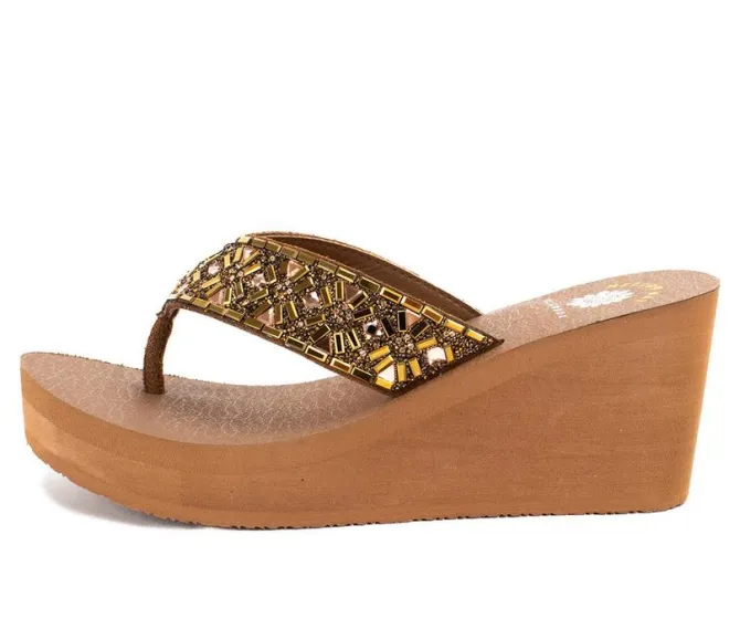 Women's Yellow Box Whittier Flip-Flops