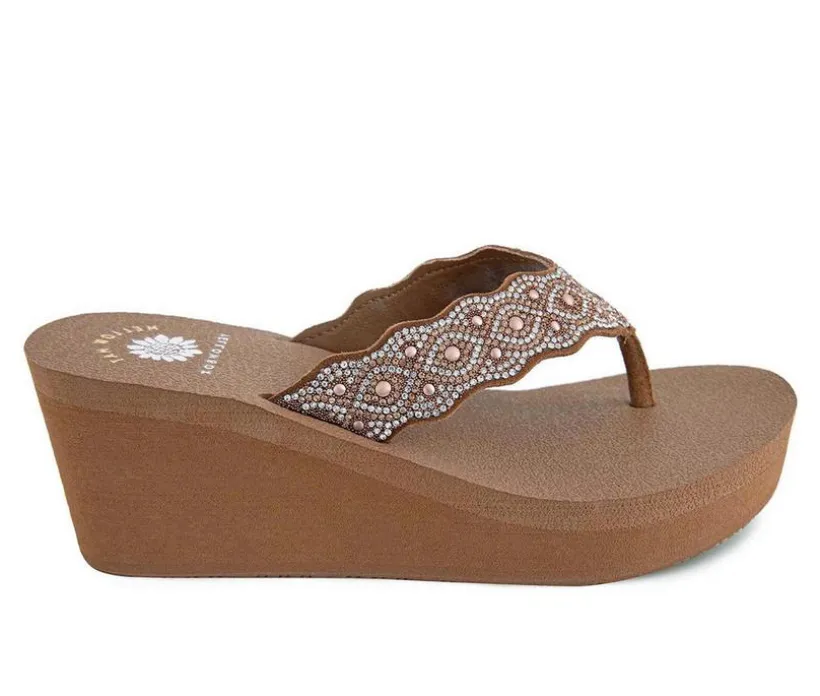 Women's Yellow Box Winny Flip-Flops