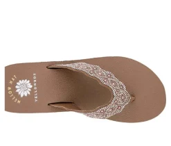 Women's Yellow Box Winny Flip-Flops