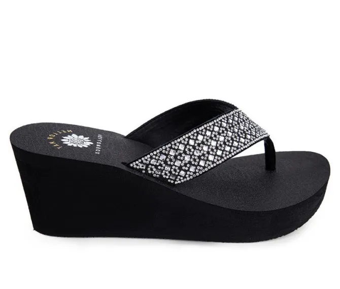 Women's Yellow Box Wyle Flip-Flops