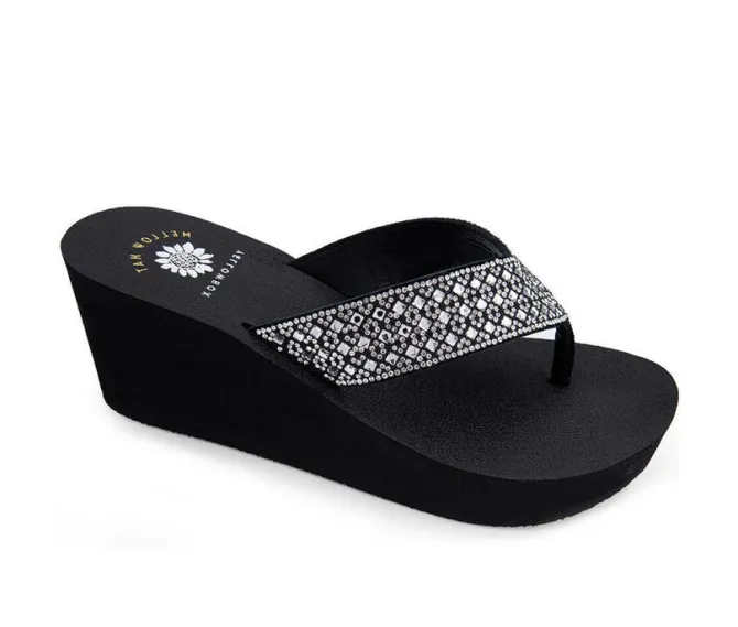 Women's Yellow Box Wyle Flip-Flops