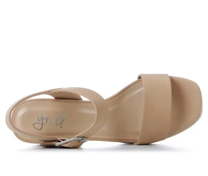 Women's Y-Not Macey Platform Dress Sandals